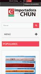 Mobile Screenshot of importadorachun.com
